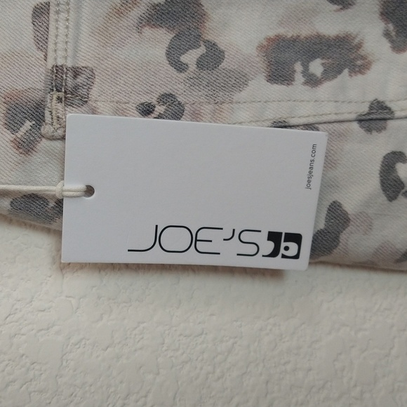 NWT Women's Joe's Jeans The Callie High Rise Cropped Boot Size 32 Leopard Print - Picture 9 of 12